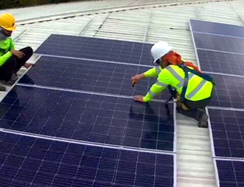 Instalación de paneles solares